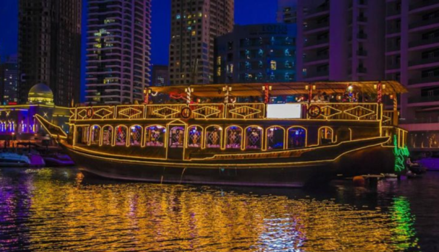 Marina Dhow Cruise Dinner (Standard)