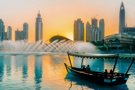 Dubai Fountain Show And Lake Ride