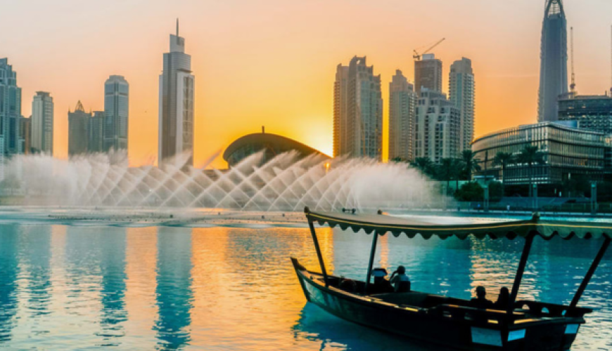 Dubai Fountain Show And Lake Ride