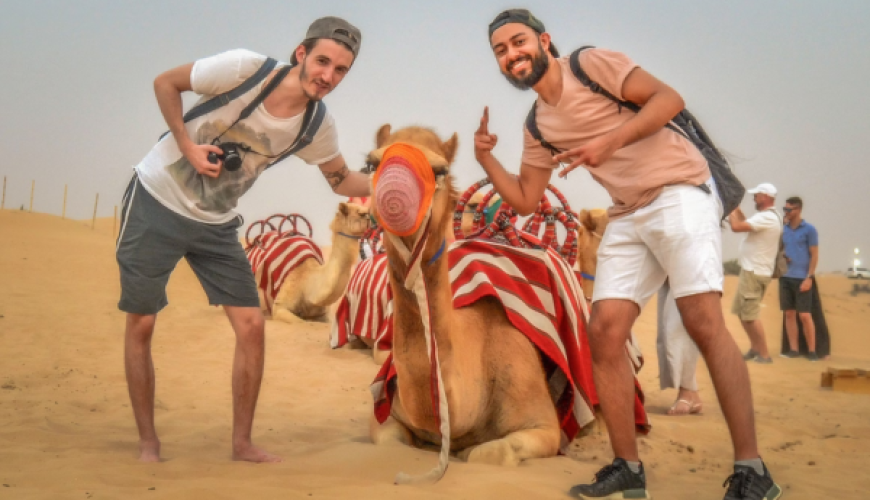 Dubai Morning Desert Safari Sand Boarding Dune Bashing