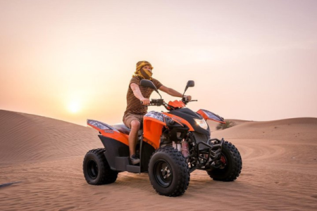 Evening Desert Safari With Thrilling Quad Bike Adventure