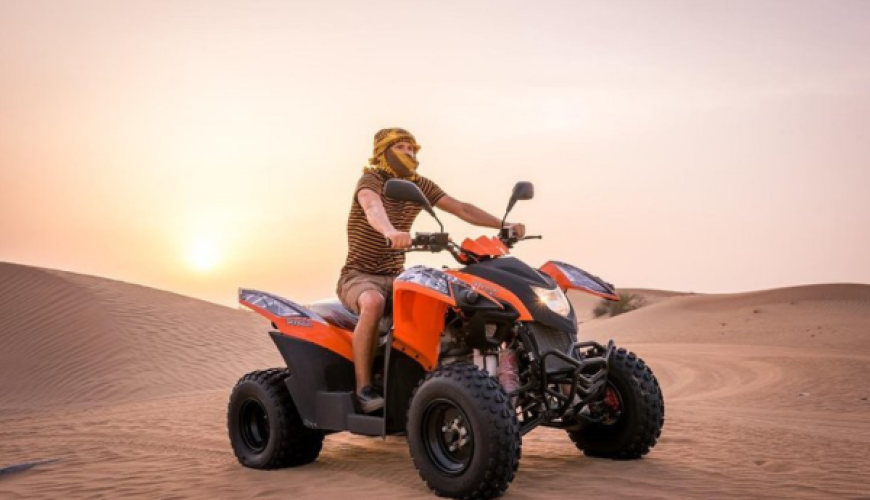 Evening Desert Safari With Thrilling Quad Bike Adventure